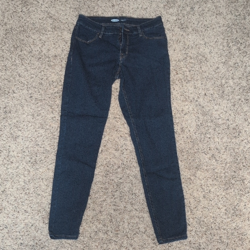 Old Navy Dark Blue Women's Skinny Jeans
